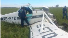 Avioneta se desploma en campo agrícola de San Luis Río Colorado, Sonora