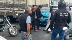 Choque múltiple en la México-Puebla deja varios lesionados y severas afectaciones viales