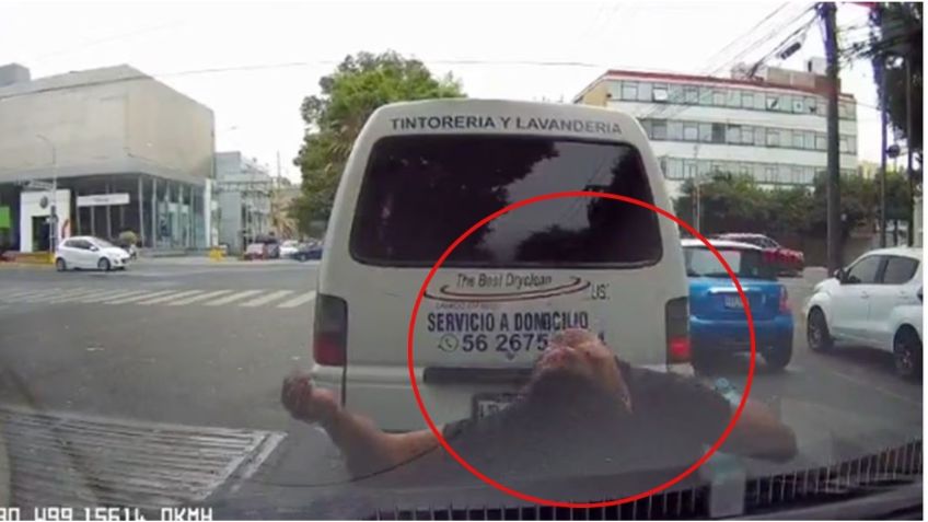 VIDEO: "Fingen ser atropellados", el nuevo modus operandi de los limpiaparabrisas para extorsionar en CDMX