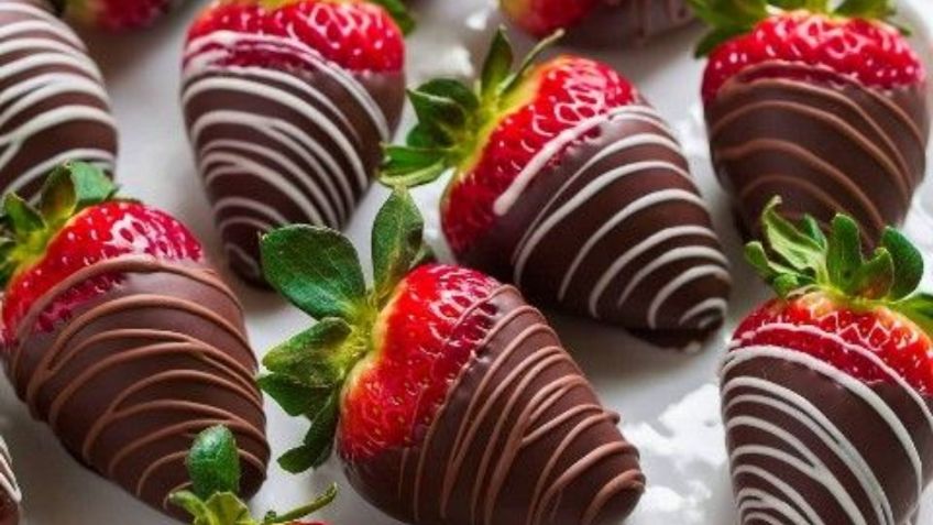 San Valentín: aprende a preparar estas deliciosas fresas con chocolate para una cena romántica