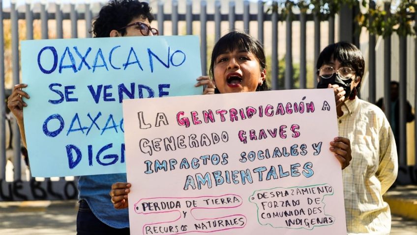 Contratos con Airbnb, crisis del agua y detención de manifestantes exhiben la gentrificación en Oaxaca este 2024