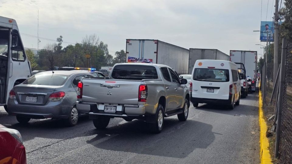 Las y los manifestantes denuncian inseguridad en las carreteras de México.