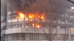 VIDEO: Se incendia edificio de Nishi-Shinjuku en Japón; hay 7 heridos