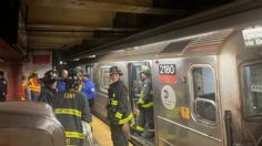 VIDEOS: así fue el choque de dos trenes del Metro de Nueva York que dejó 24 heridos