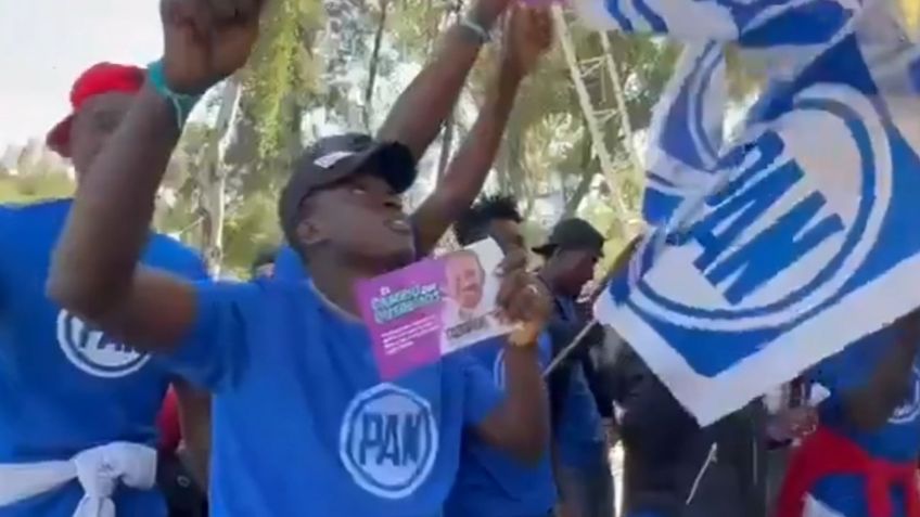 Equipo de Taboada cree que haitianos en cierre de precampaña fueron infilitrados por Morena