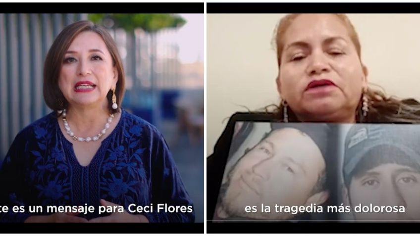 Xóchitl y Sheinbaum responden a invitación de Ceci Flores para buscar desaparecidos