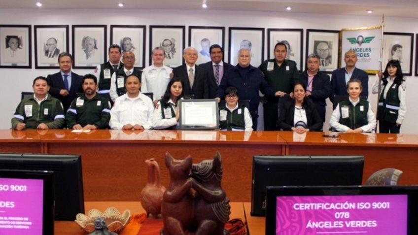 Con Certificación ISO 9001, Ángeles Verdes se consolida como una institución de clase mundial