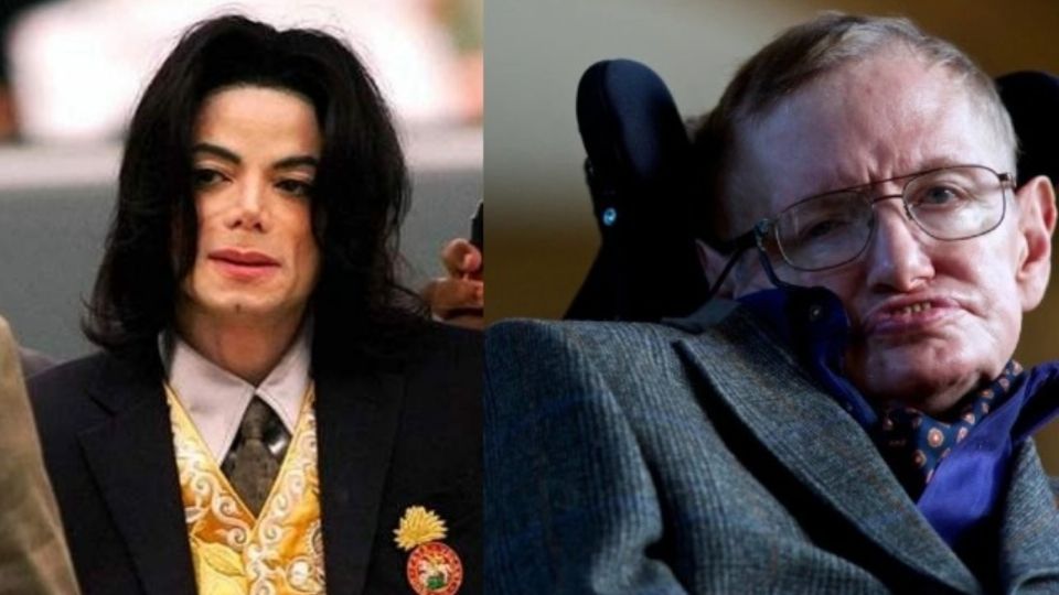 Michael Jackson y Stephen Hawking