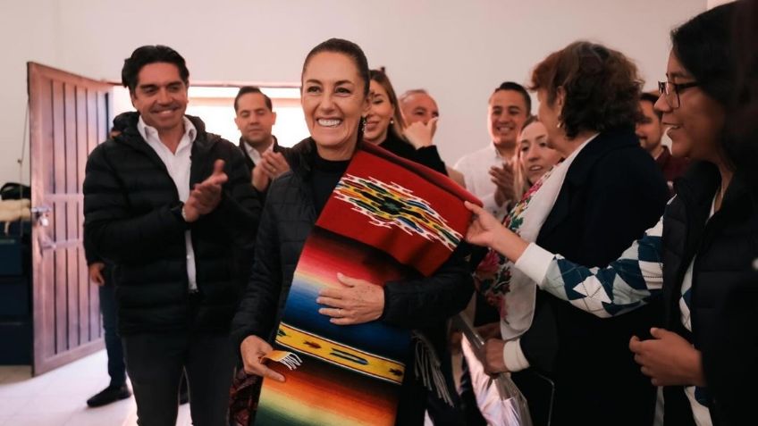 Claudia Sheinbaum visita la Escuela del Sarape en Coahuila