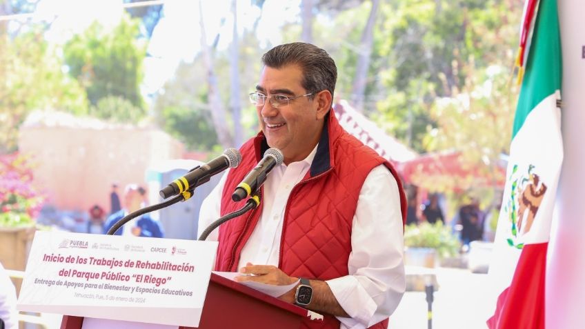 En Tehuacán, Sergio Salomón continúa con el fomento de la convivencia familiar en Puebla