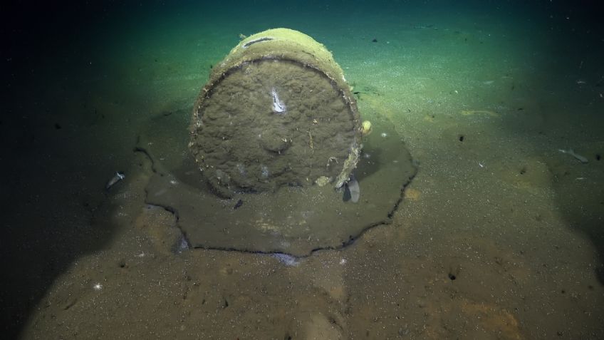 Encuentran municiones de la Segunda Guerra Mundial en la profundidad del mar