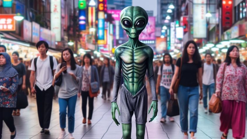 ¿Captaron a un extraterrestre en Miami? En redes circulan teorías sobre un supuesto encuentro con alienígenas