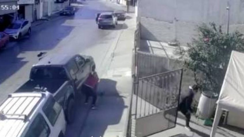 VIDEO: sicarios atacan a policías, mujer agente los enfrenta y logra abatir a uno