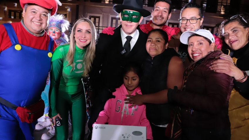 Rubalcava Suárez entrega 8 mil juguetes acompañado de los Reyes Magos en Cuajimalpa