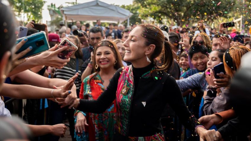 Sheinbaum encabeza evento en Tlalpan, alcaldía que gobernó y en la que reside: "regreso ilusionada"