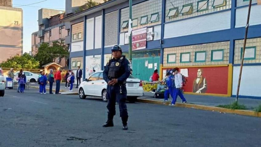 Para regreso a clases, Venustiano Carranza implementa seguridad en planteles educativos