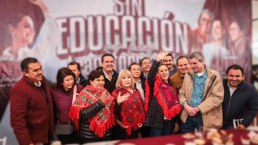 Refrenda Claudia Sheinbaum su compromiso con las y los maestros de México