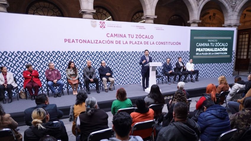 ¿En qué consiste el nuevo proyecto “Camina tu Zócalo” presentado por el gobierno de la CDMX?