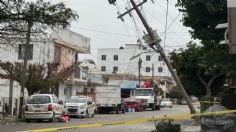 Frente frío 25 deja sin luz y varios daños en las calles de Tamaulipas y Veracruz