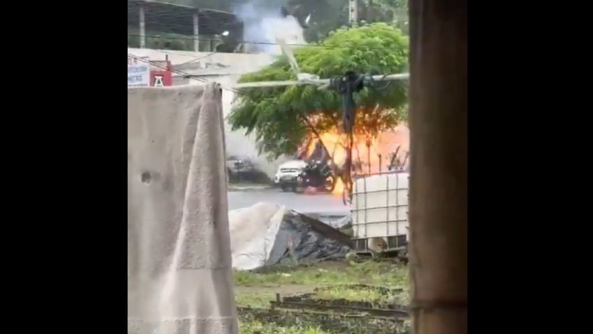 VIDEO: una patrulla explota en Ecuador, investigan si hay relación con el secuestro de 3 policías