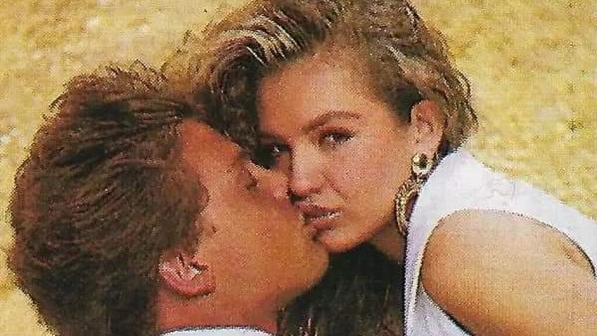 Estas son las candentes fotos de Luis Miguel y Thalía besándose en su juventud