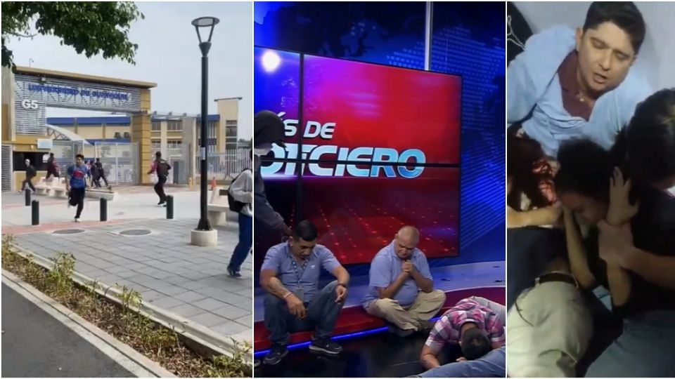 Estudiantes y trabajadores vivieron momentos de pánico ante saqueos y actos de violencia