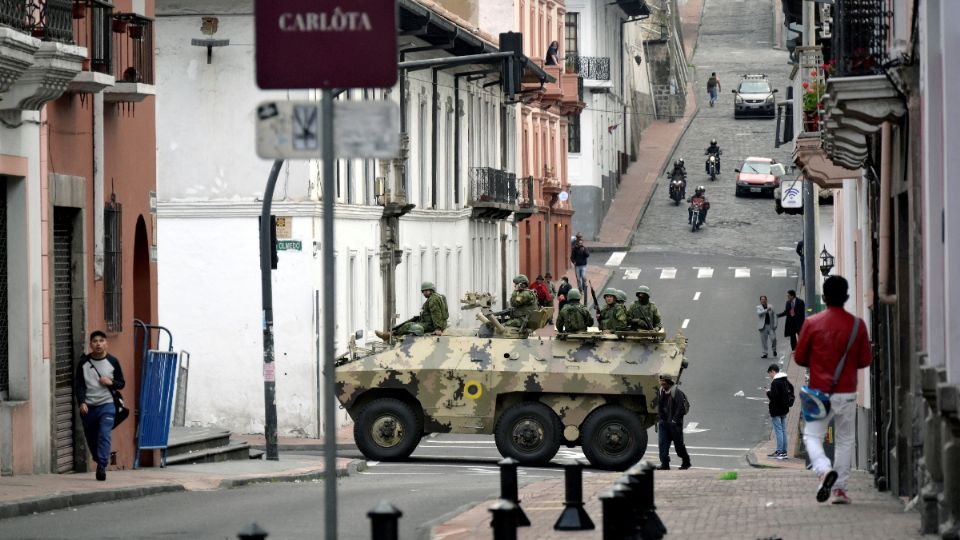 Ecuador estará en estado de excepción durante 60 días.