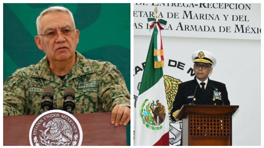 Cambio de mando en la Sedena y Semar: asumen el cargo el General Trevilla y el Almirante Morales