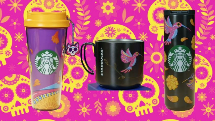 ¿Cuánto cuestan los vasos y tazas de Starbucks inspirados en el Día de Muertos?