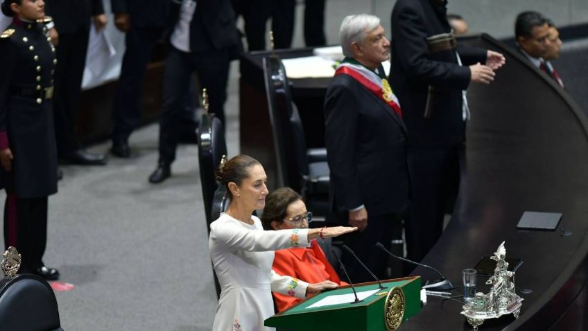 "Es tiempo de mujeres": Claudia Sheinbaum toma protesta como Presidenta Constitucional de México