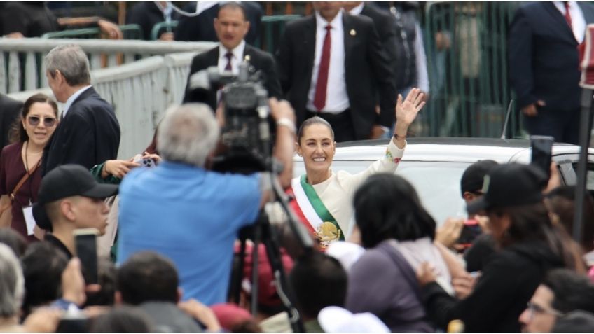 Claudia Sheinbaum en el Zócalo: miles asisten al festival y ceremonia de Bastón de Mando | FOTOS