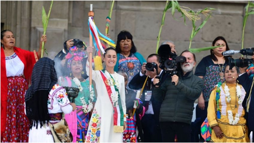 "Las mujeres podemos ser presidentas": 10 frases de Claudia Sheinbaum tras entrega de Bastón de Mando