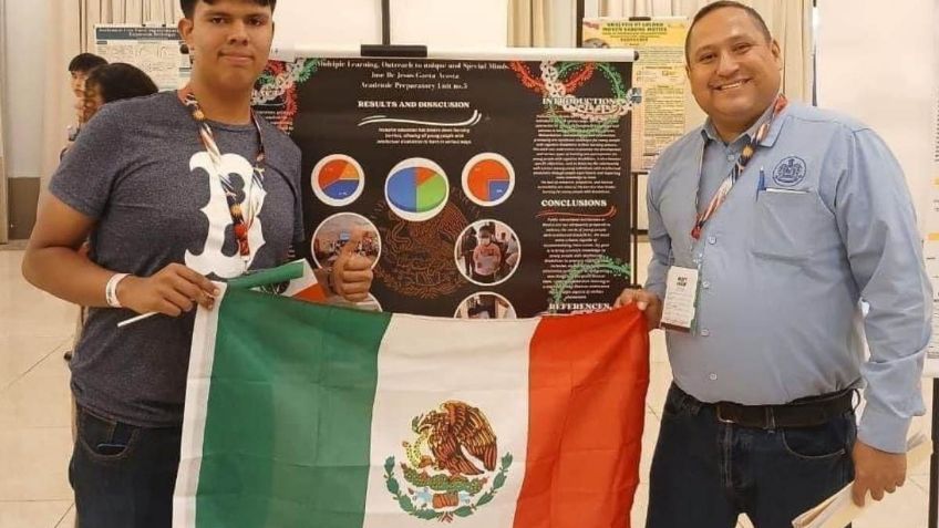 Estudiante nayarita gana medalla de oro en concurso en Malasia