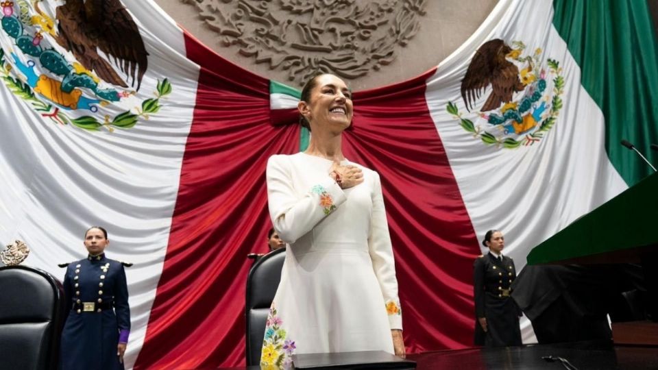 Claudia Sheinbaum es la primera mujer en la historia de México en ser presidenta de la nación.