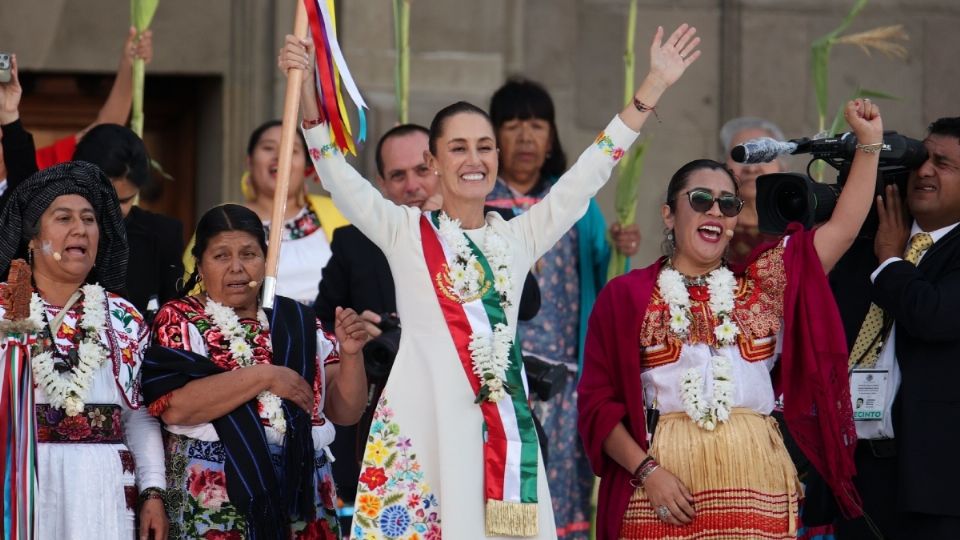 Claudia Sheinbaum Pardo se convirtió en la primera mujer presidenta en la historia de México.