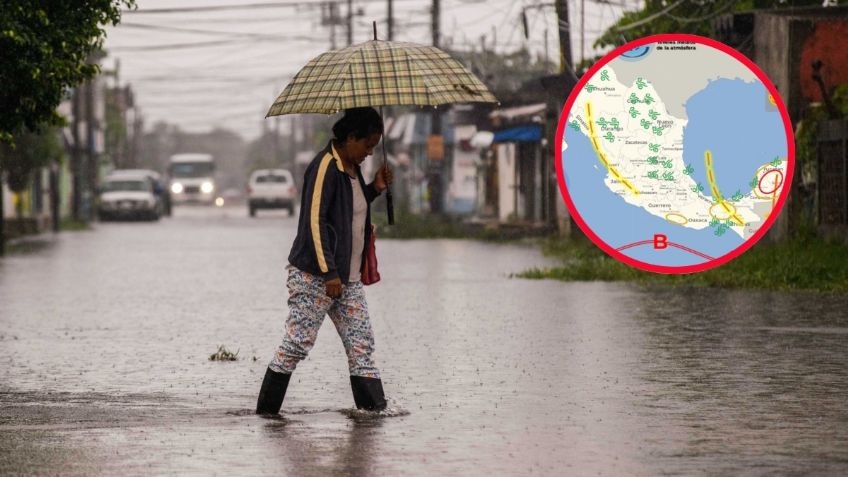 Onda tropical 26: ¿cuándo llega y qué estados dejará bajo el agua? | MAPA