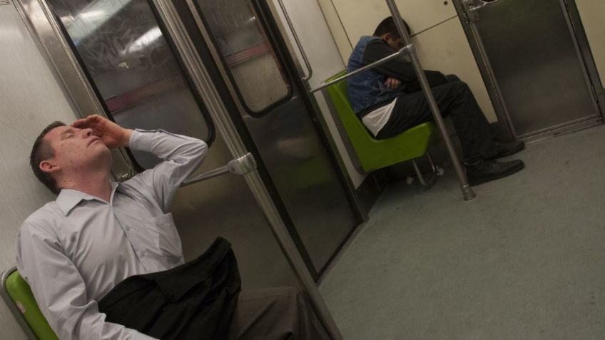 ¿Cuánto es la multa por quedarte dormido en el vagón del Metro CDMX?