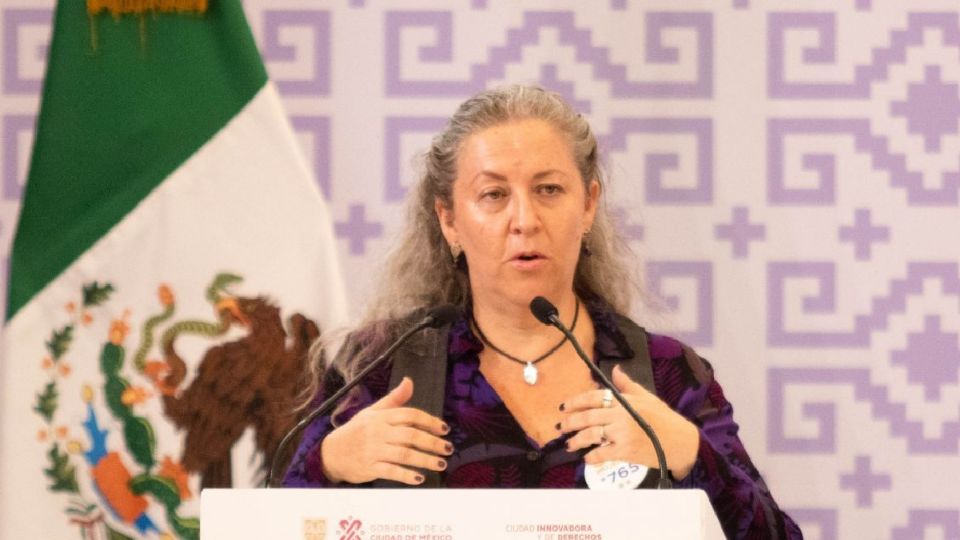 Ana Francis Mor, secretaria de Cultura de la Ciudad de México (CDMX).