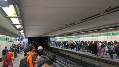 Sujeto baja a las vías del Metro en la estación Cerro de la Estrella