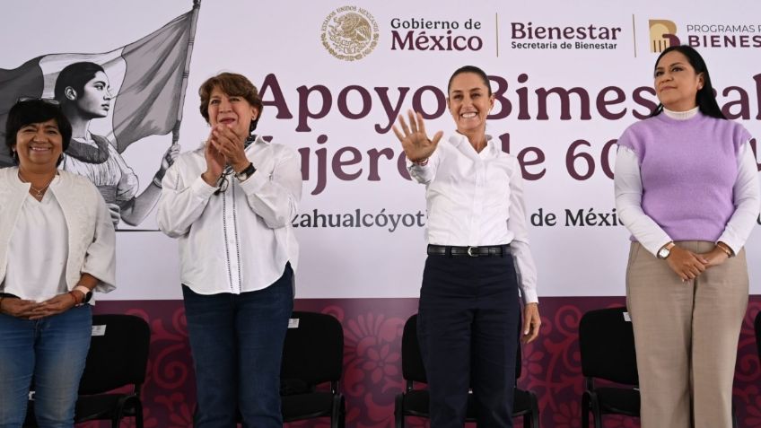 "Todas las mujeres son presidentas, en el salón de clases, su casa, en la calle y el trabajo": Claudia Sheinbaum