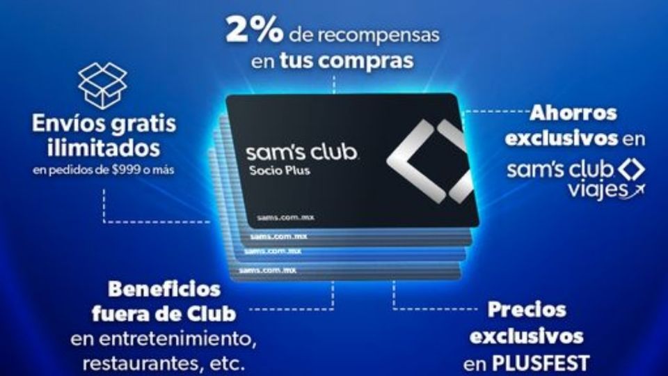 Sam's Club cuenta con más de 160 sucursales en México.