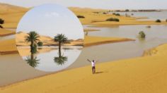 El desierto del Sahara queda bajo el agua en IMÁGENES espectaculares