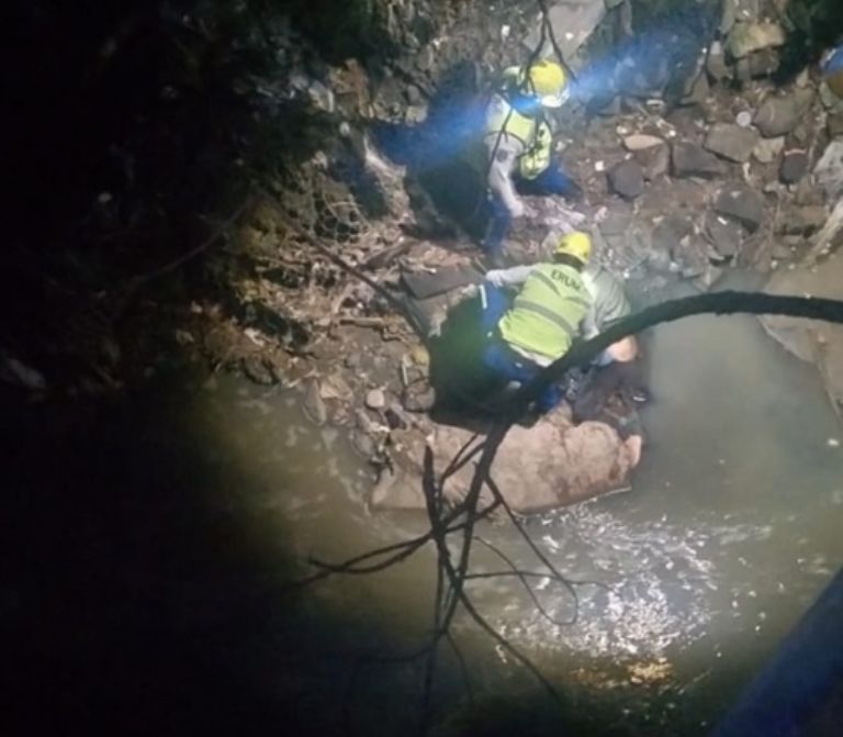 Un hombre cayó a un barranco de la alcaldía Álvaro Obregón