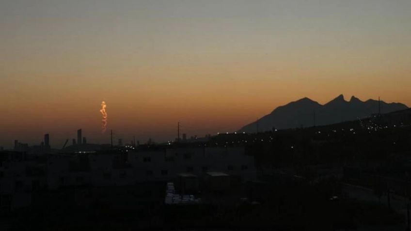 Despierta cohete SPACEX a regios de General Bravo en Nuevo León