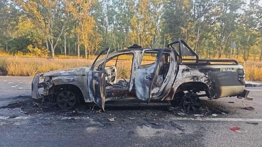 Policía Morelia dispara contra normalistas; hay dos detenidos, uno de ellos lesionado