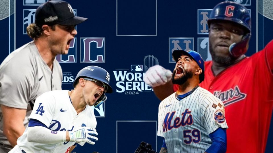 Dodgers, Yankees, Mets y Guardians jugarán la Serie de Campeonato