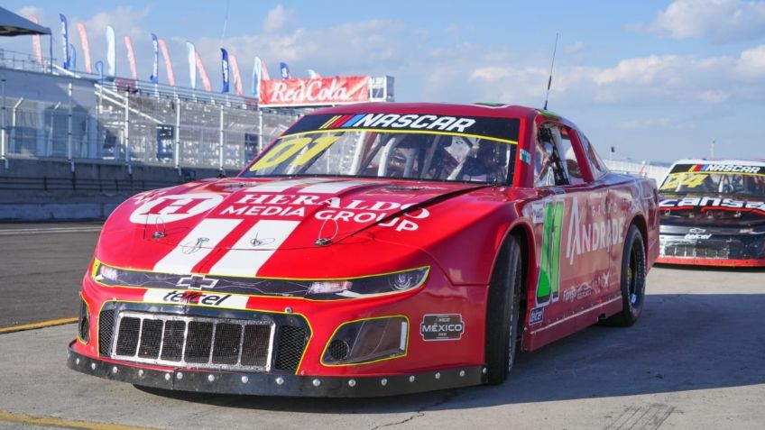 Piloto Marco Marín califica a la final de la NASCAR Challenge