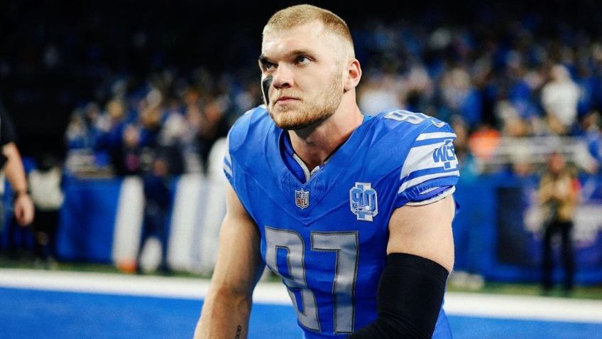 Aidan Hutchinson de los Detroit Lions, recibe cirugía tras lesión de tibia