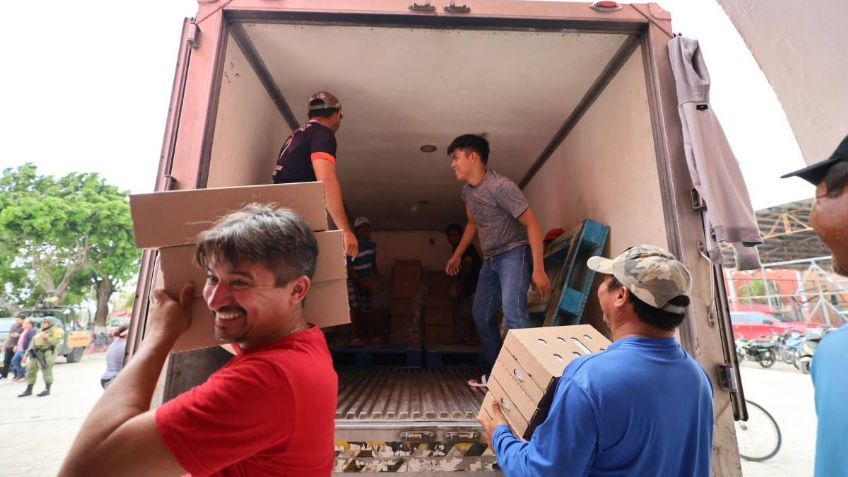 MAPA: ¿dónde donar víveres para los afectados por el huracán "Milton" en Yucatán?