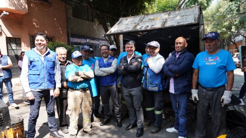 Mauricio Tabe arranca programa "Los Antibaches" en colonias de Miguel Hidalgo